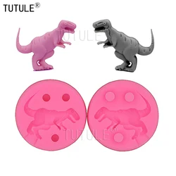 Gadgets-DinosaurFlexible Silicone Mold Use with Resin,Clays Food Safe Fondant Chocolate Sugar Art Candy Gum Paste Dinosaur mould