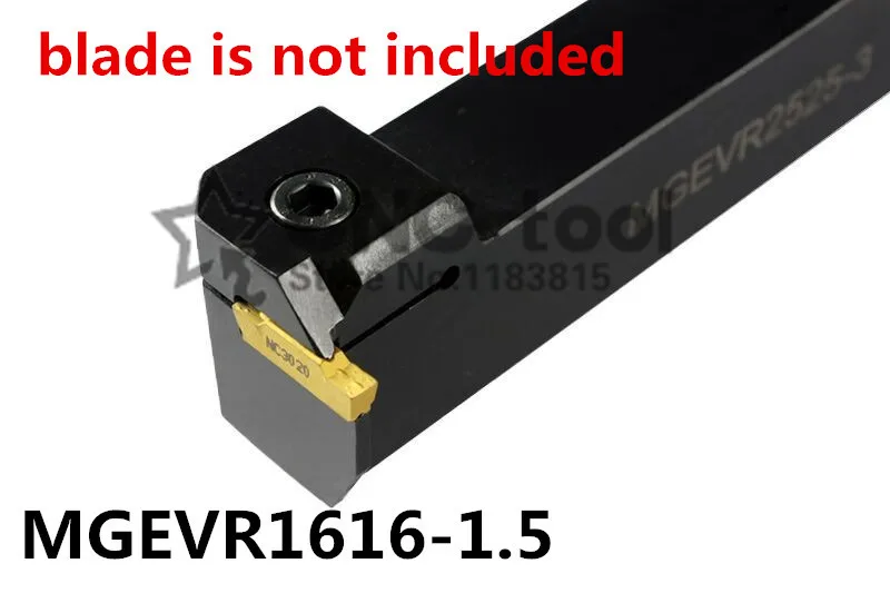 MGEVR1616-1.5/ MGEVL1616-1.5 선반 절삭 공구 16*16*100mm 1.5 너비 외부 홈 가공 선반 공구 홀더 CNC 선반 공구