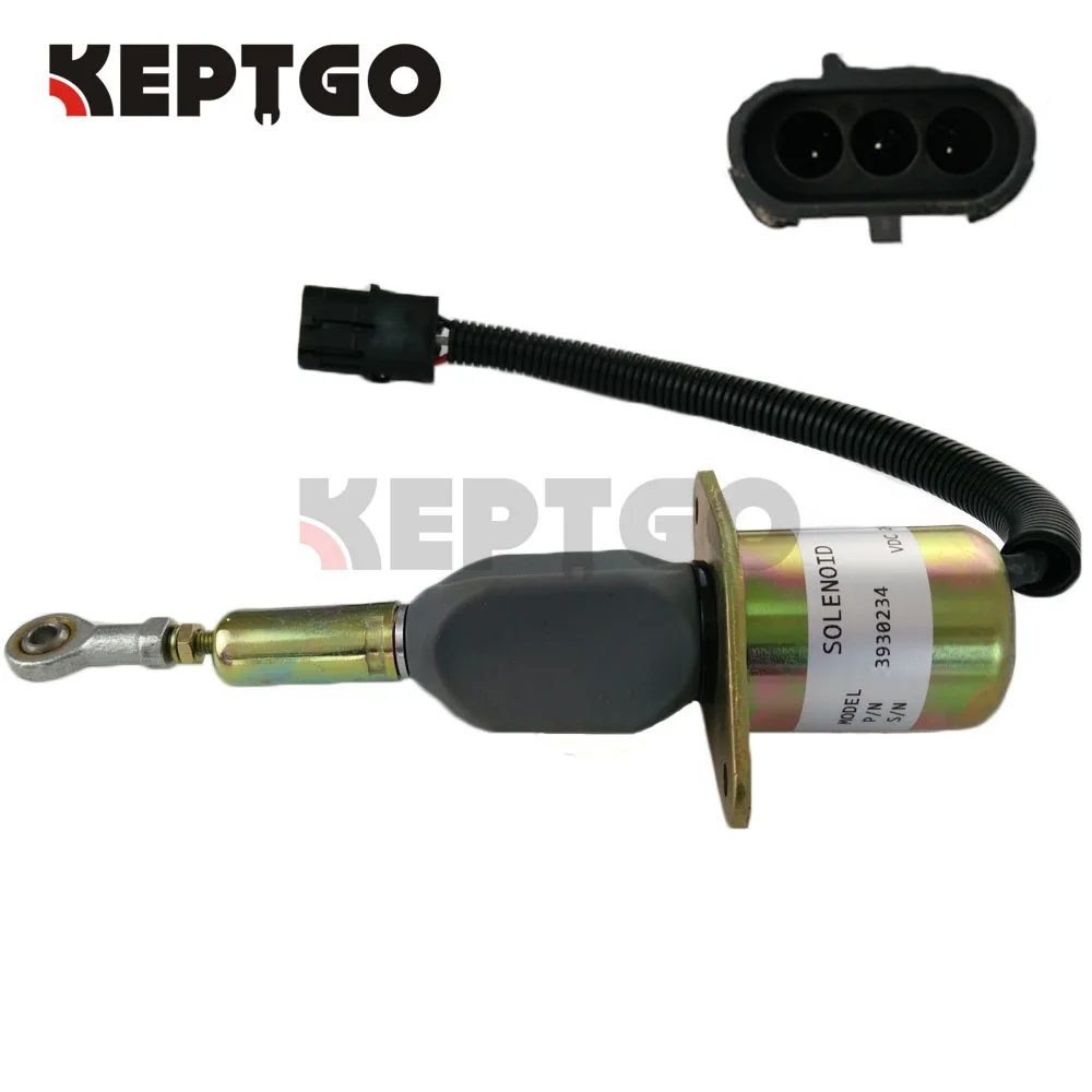 

24v Stop Solenoid For Cummins 6CT 8.3 SA-4335-24, 6743-81-9140, 3930234