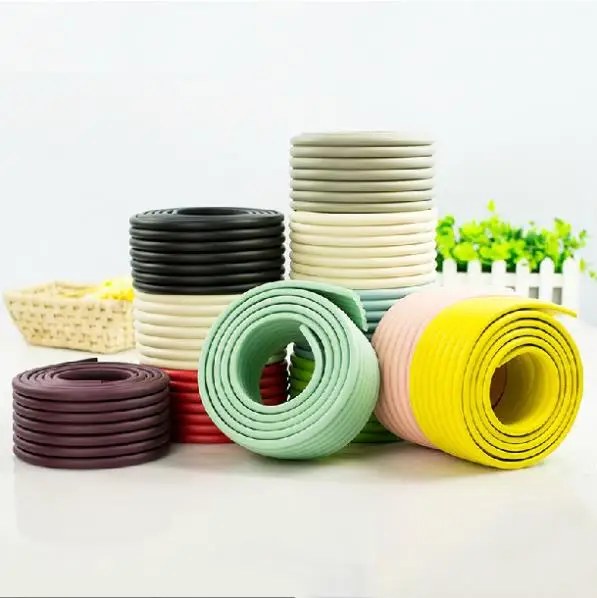 2m/lot Baby bumper strip Baby Safety Corner protector Table Edge Corner Cushion Strip