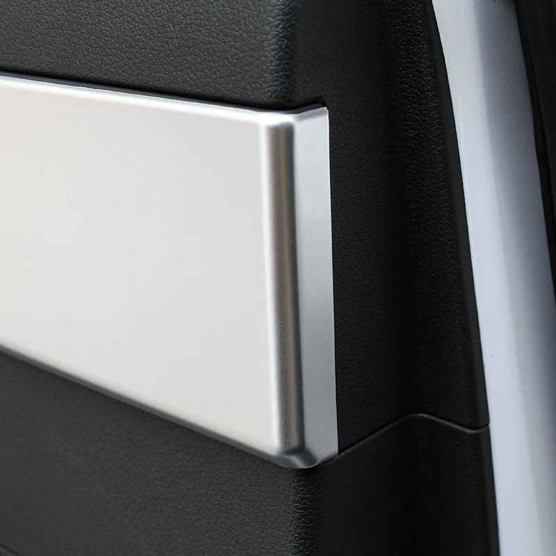 For Hyundai Elantra AD 2016 2017 ABS Matte Cars Door Inner Handle Sequin Interior Frame Decoration Cover Trim accessories 4Pcs