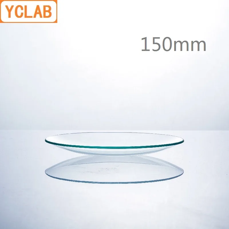 

YCLAB 150mm Watch Glass Beaker Cover Domed Hard Glass Laboratory Chemistry Equipment