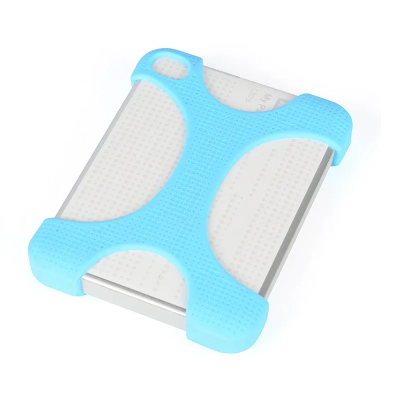 2.5 Inch Portable Hard Drive Protector Drop-resistance Silicon Rubber Case for Seagate Sony External Memory Shakeproof Cover