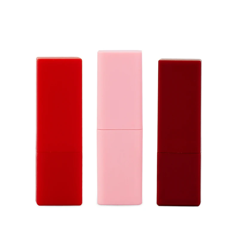 10/30/50pcs 9.1mm Topper Lipstick Tube Square DIY  Lip Balm Tube Convenient Travel Bottles Refillable Bottles Makeup tools