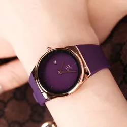 Women 2019 Fashion Guou Top Brand Luxury Silicone Strap Date Casual Quartz Watch Lovers Sport Relojes Mujer Girl Dress Clock