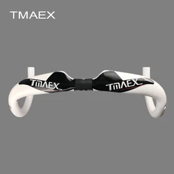 TMAEX-Full Carbon Fiber Handle Bar, Road Bike Bent Bar, MTB Handlebar, Bicycle Racing, 400mm, 420mm, 440mm