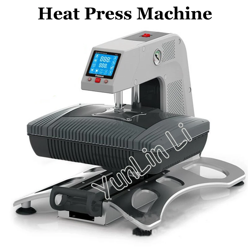 Automatic 3D Sublimation Hot Press Pneumatic Heat Transfer Machine for Phone Case Mugs T-shirt etc