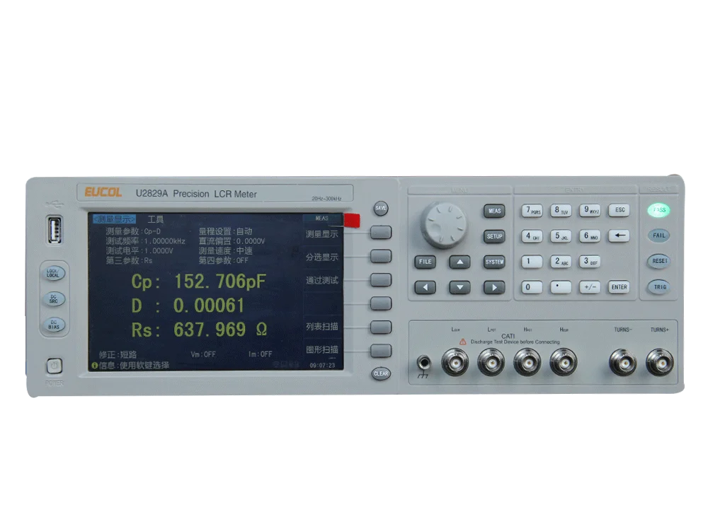 

Fast arrival U2829A Precision LCR Meter 20Hz-300kHz ,Basic Accuracy:0.05%,perfect alternative TH2829A