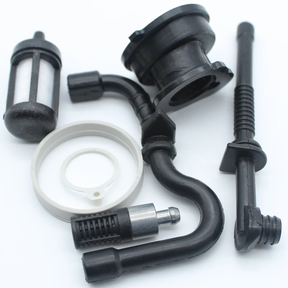 Manifold คาร์บูเรเตอร์น้ำมันท่อ Kit สำหรับ Stihl 017 018 MS170 MS180 MS 170 180 ลูกโซ่หลังการขายชิ้นส่วนยาง