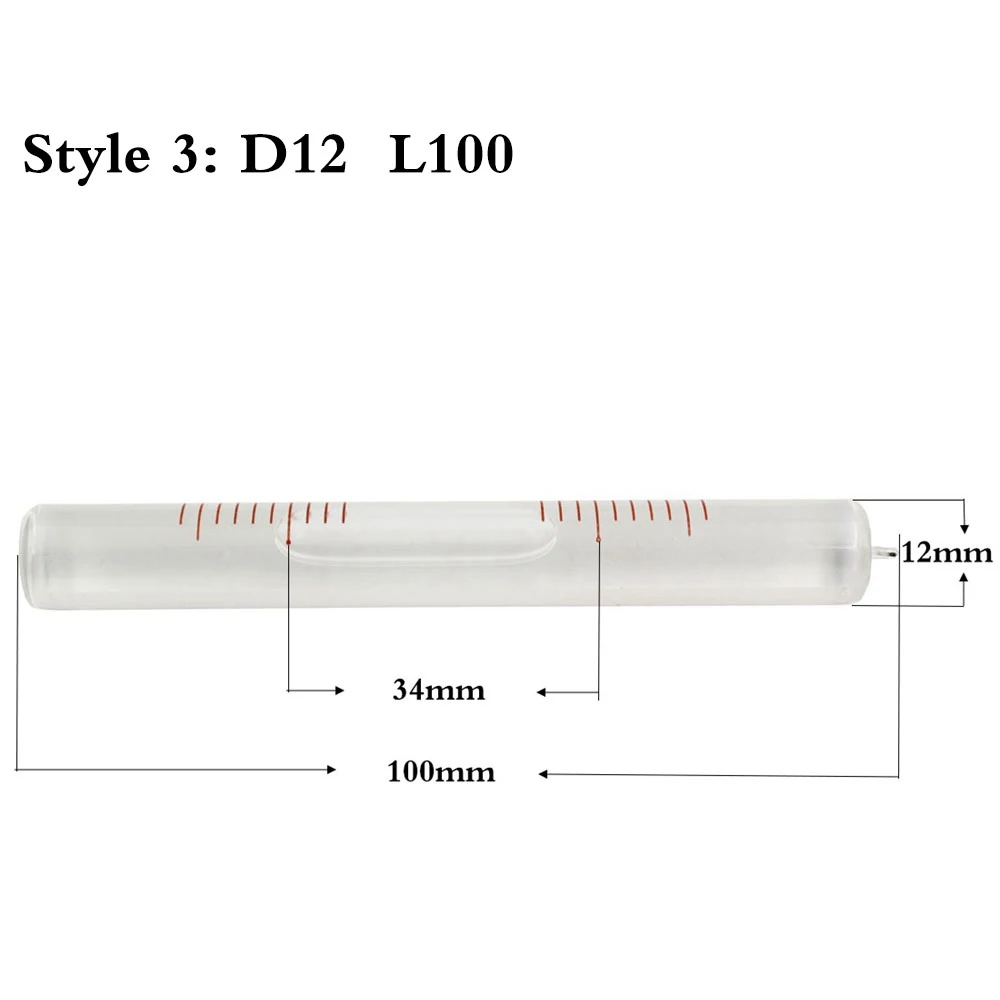 HACCURY High Precision Spirit Level Bubble Strip Spirit Level Accuracy 0.02mm/m(4\