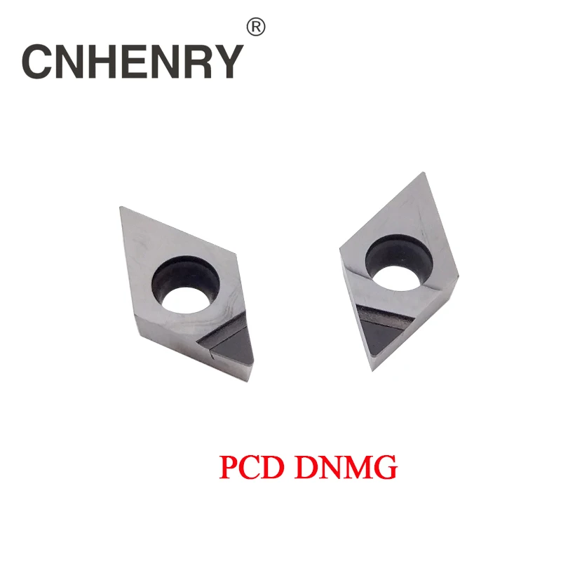 2 PCS PCD Turning Inserts DNMG110402/04/08 150402/04/08 CNC PCD Diamond Inserts Carbide Inserts For Lathe Tools