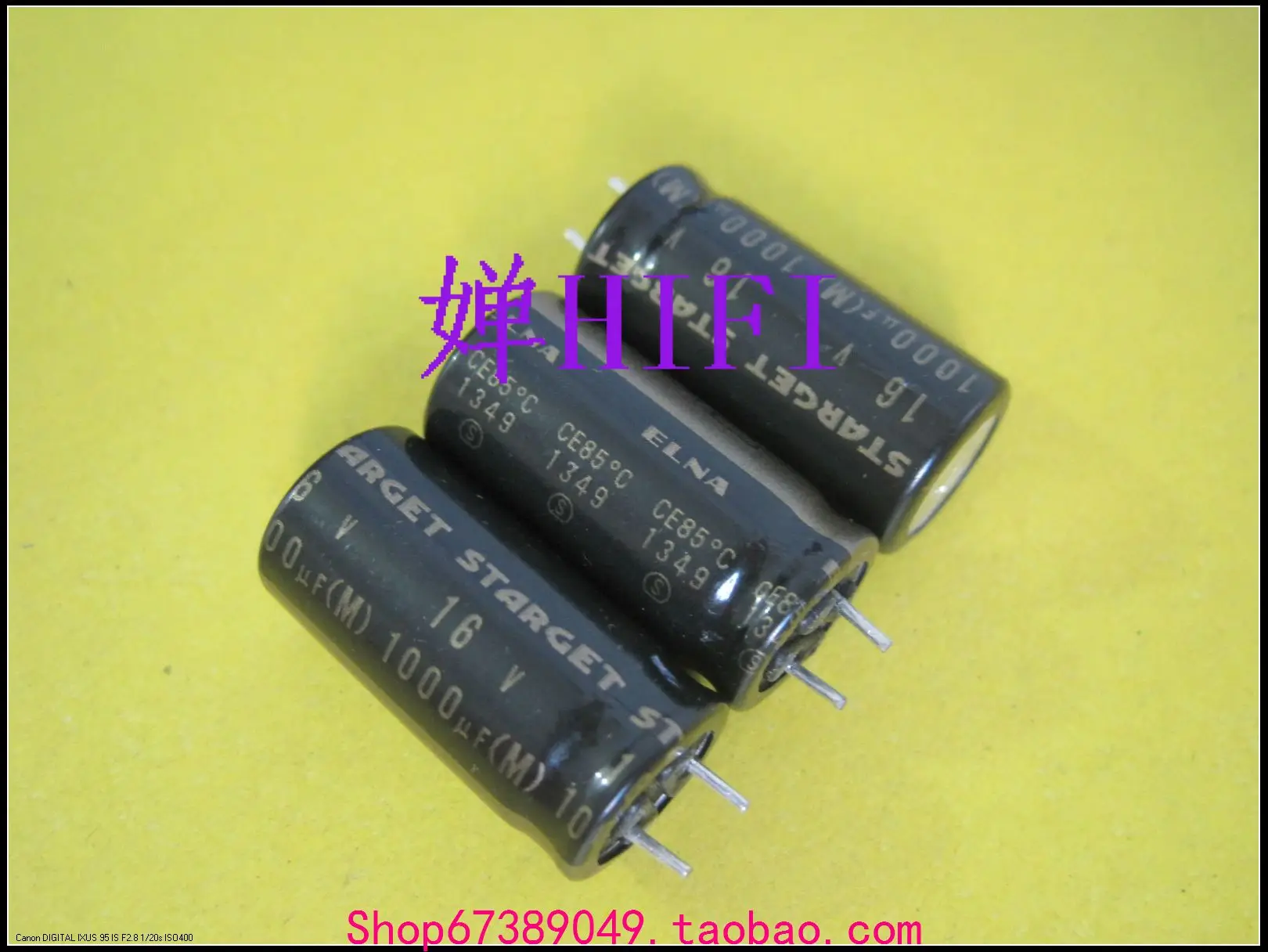 2020 hot sale 20PCS/50PCS ELNA original STARGET black gold copper foot audio capacitor 16v1000uf 13x25 free shipping