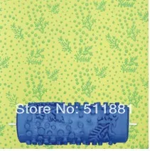 5'' Drum insolubility tools FREE shipping 125mm liquid wallpaper decorative pattern print roller two-color liquid wallpaper