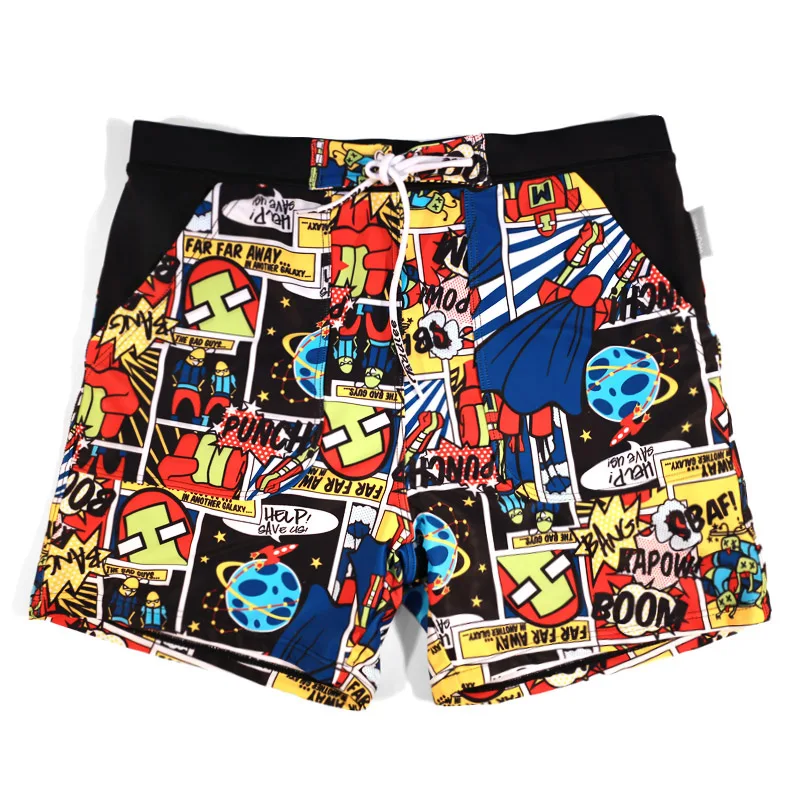 Taddlee Brand Men\'s Swimwear Swimsuits Board Surf Shorts Plus Size XXL High Rise Traditional Basic Swim Boxer Trunks Swimming