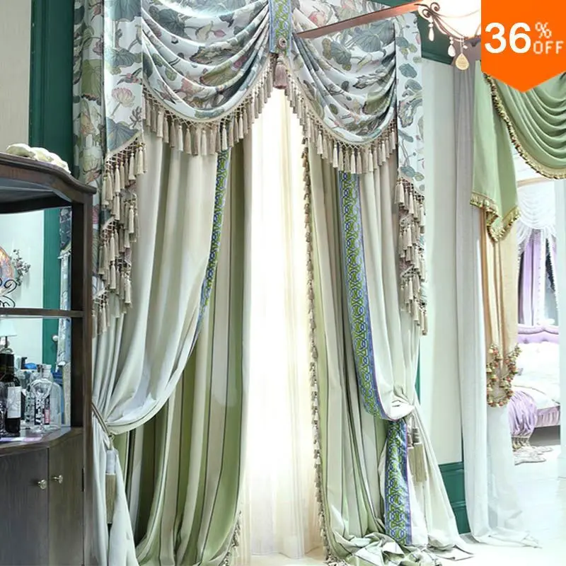 Most green string with valance beads the the curtain for windows extreme crystal curtain finish curtains for the bedroom newest