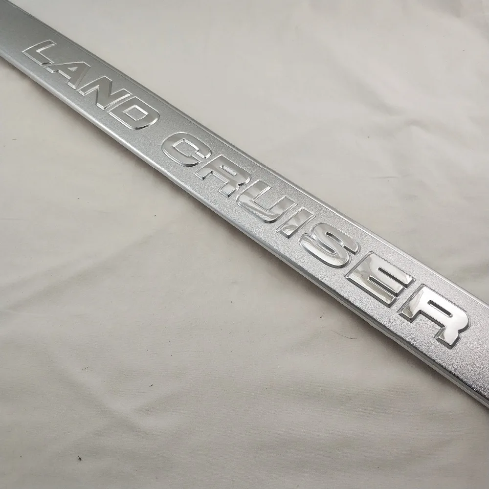 For Toyota Land Cruise 4500 LC100 FJ100 2005-2008 High-quality ABS Chrome plated Rear Trunk Lid Cover Trim Car-styling - Image 4