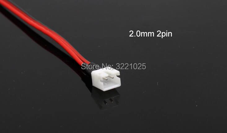 Graphics card 2.0mm 2.5mm 2Pin to 3Pin fan adapter cable female