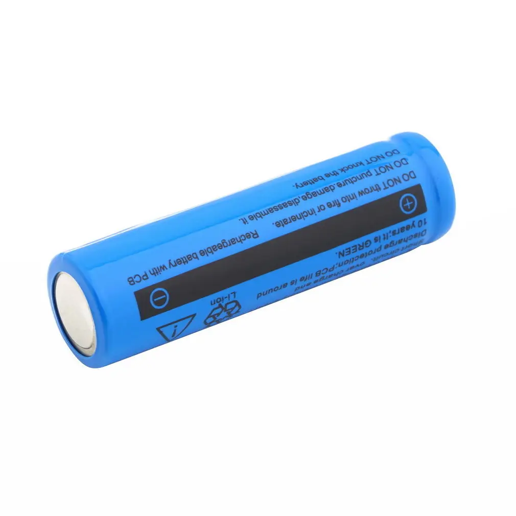 GTF 1 sztuk 14500 3.7 V 1500 mAh akumulator litowo-jonowy do latarki LED latarka baterii