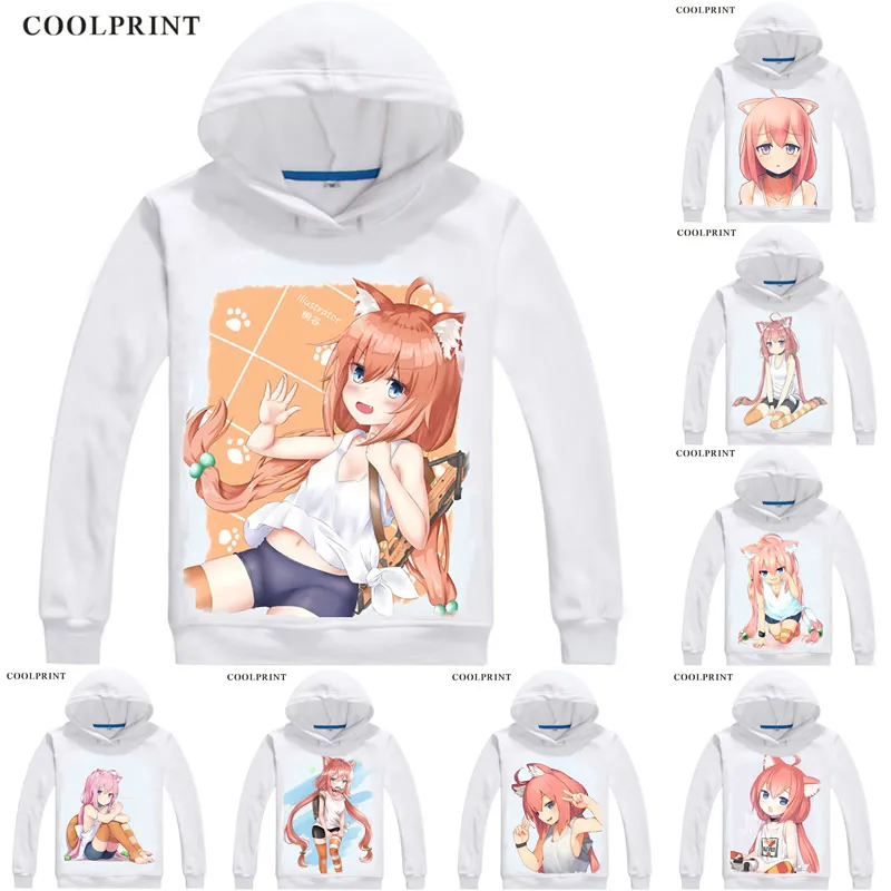 

Nekomiya Hinata Hinata Mens Hoodies Virtual Youtuber Vtuber Artificial Intelligence AI Sweatshirt Custom Hoodie Print Hooded