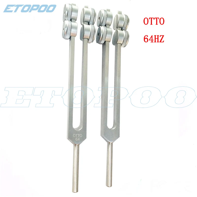 مجموعات موالف OTTO-64 هرتز، 32 هرتز، 128 هرتز مجموعة الشوكة الرنانة معدات التعليم