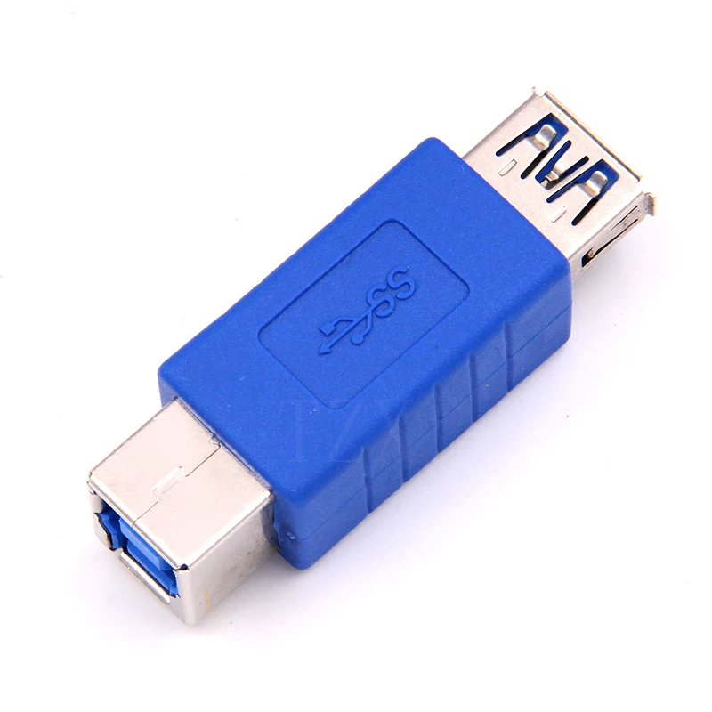 

1pcs Hot Sale Usb 3.0 Printer adpater conversion head start plug printer usb 3.0 B female usb connector mother B female head