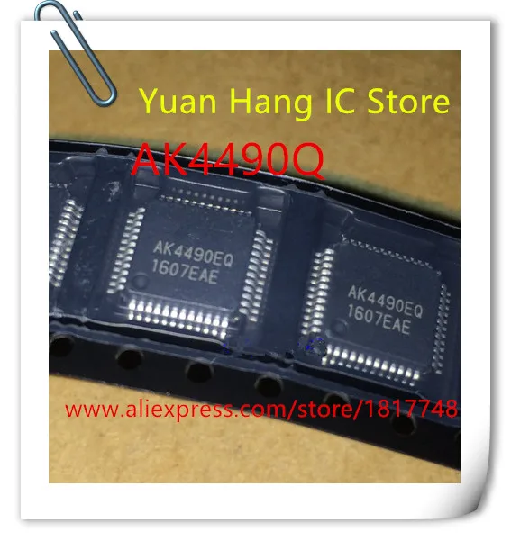 5pcs/lot  AK4490 AK4490EQ LQFP-48  IC chip for audio decoding New original