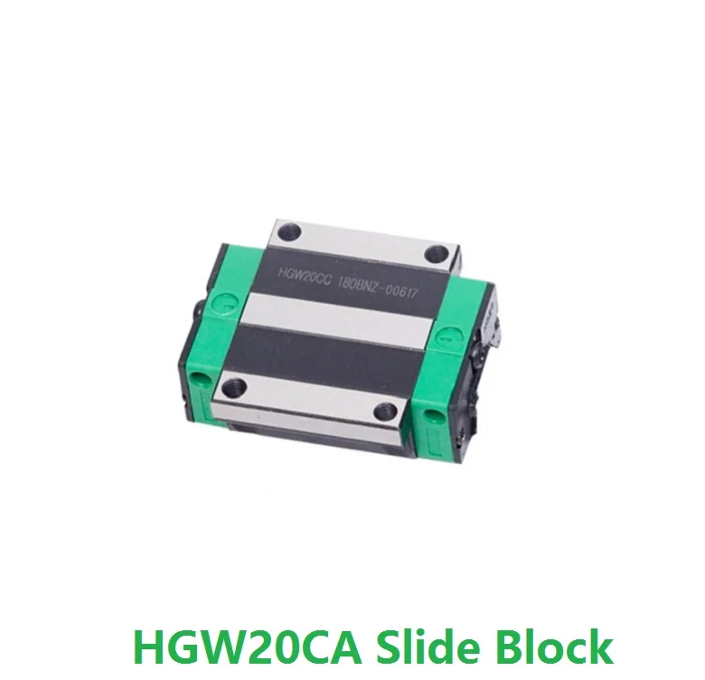 

8pcs HGW20CA ( HGW20CC ) Slide Block Flange Carriage Match Use HGR20 20mm Linear Rail Guide CNC DIY Parts