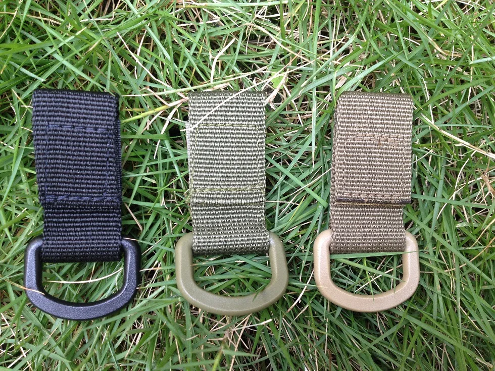 1PC High Strength Nylon Molle Ribbon Hook Clip EDC Outdooor Tactical Backpack Belt Webbing Strap Hanging Buckle Quick Hook