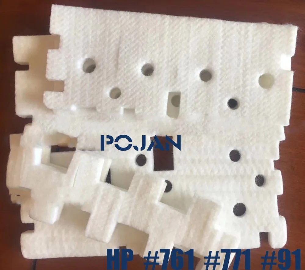 Sponge Fix 91 DesignJet 771 761 Maintenance Cartridge DesignJet Z6100 6200 T7100 D5800 Latex 260 plotter parts POJAN Store