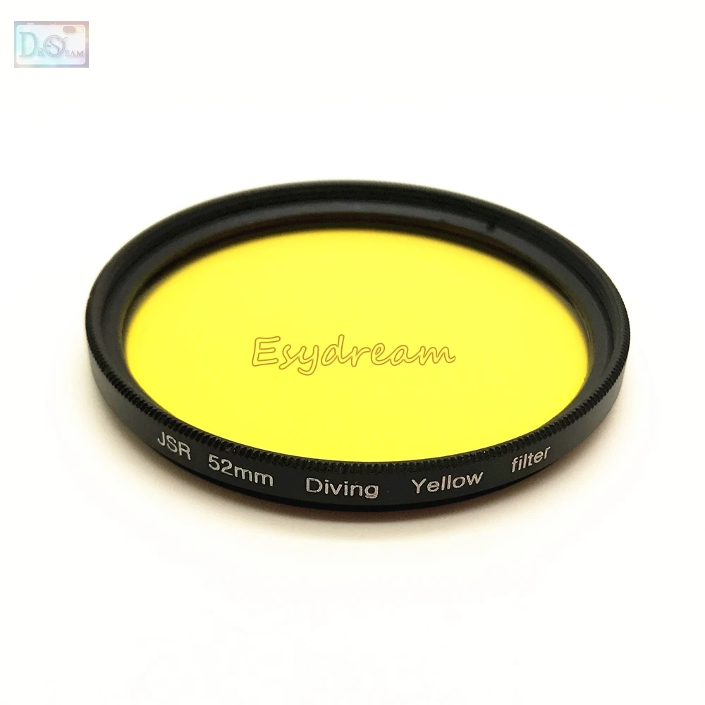 52mm 58mm 67mm Waterproof Yellow Filter for Sea Diving Underwater Camera Gopro Xiaomi Yi Sjcam Color Conversion 52 58 67 mm