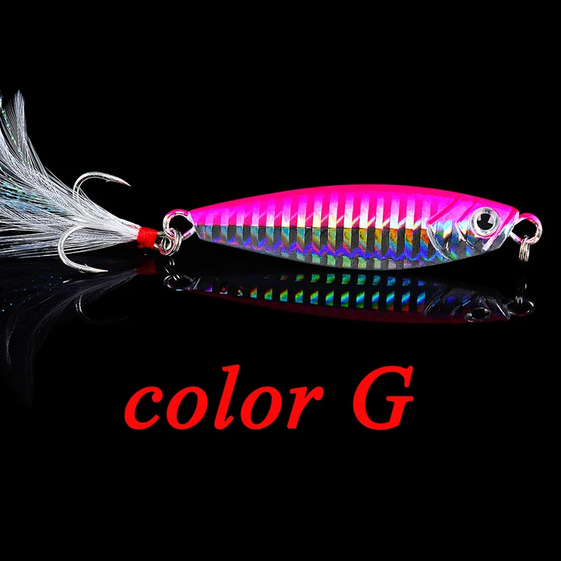 HOT 7/10/15/20/30g fishing spoon spinner bait metal lure tuna lures glow in the dark fishing tackle lead minnow jigging pesca 30