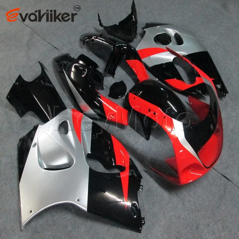 

motorcycle fairing for GSXR600750 1996 1997 1998 1999 2000 red silver BS plastic Fairings hull H3