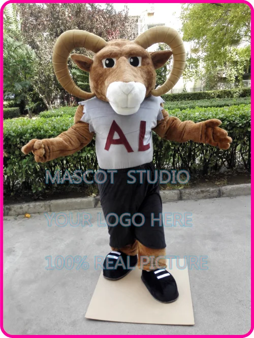 bighorn ram mascot costume long horn goat custom fancy costume anime cosplay kit mascotte theme fancy dress carnival41415