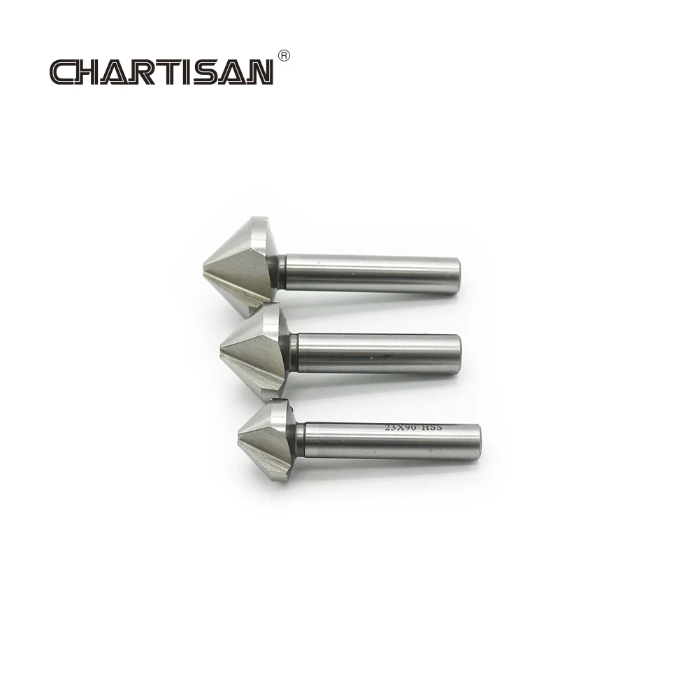Chartisan-高品質のhss面取りドリル,エンドミル,皿穴ドリル