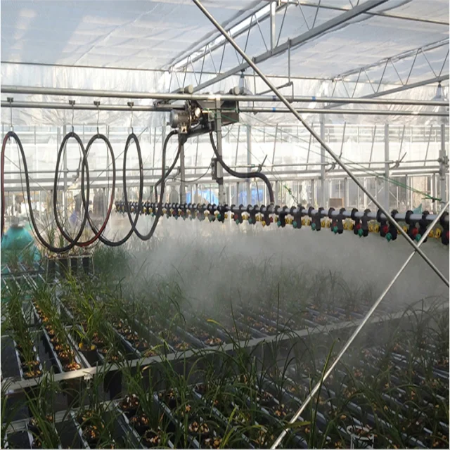 Greenhouse Movable Spray Irrigation System