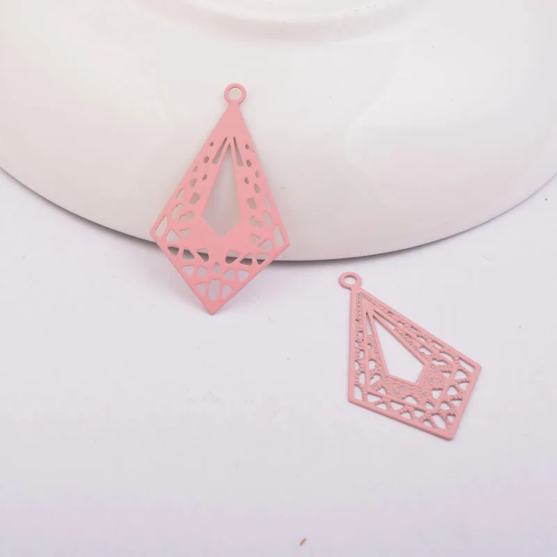 50 Stück AB778 19*32mm Unregelmäßige Charms-Verbinder Passend für DIY-Armbänder, -Halsketten und Schmuckzubehör – Detail 10