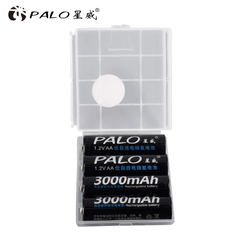 بالو 8 قطعة 2a AA قابلة للشحن بطارية AA نيمه 1.2V 3000mAh aa قابلة للشحن بطاريات للتحكم عن بعد لعبة كاميرا