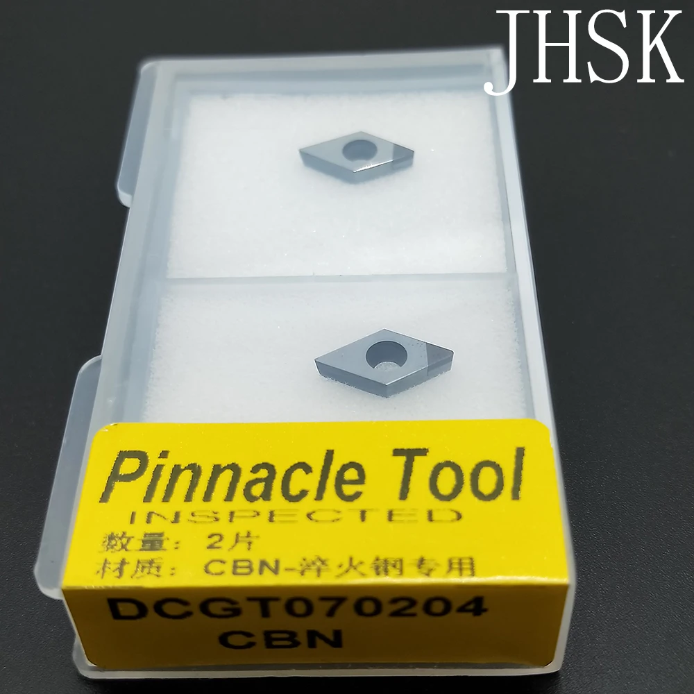 2pcs DCGT070204 CBN Diamond For Lathe tools  blade High cost performance