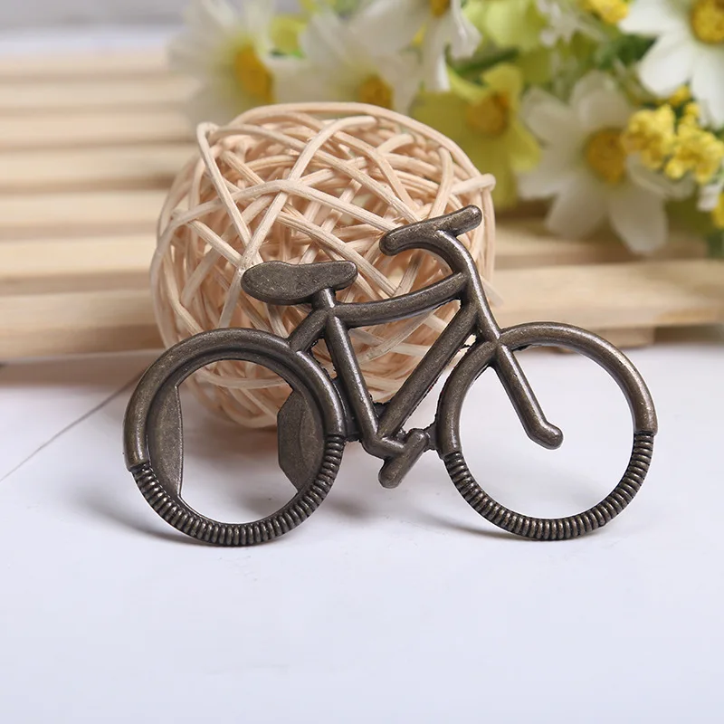 Metal Bicycle Bottle Opener Cute Cycle Beer Opener Wedding Favors