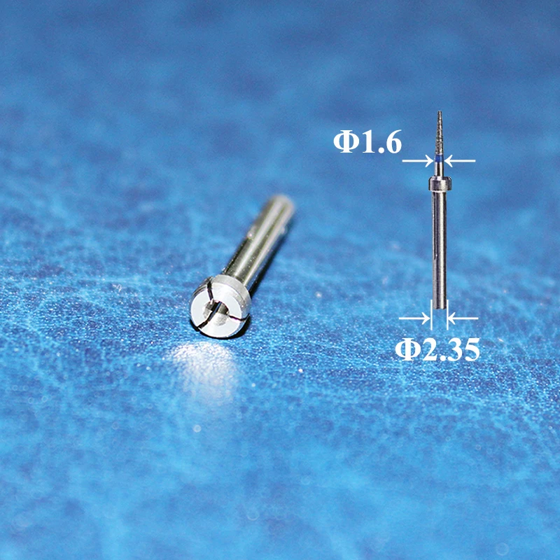 

Handpiece Parts Korea Collet Sleeve Adapter 2.35mm to 1.6mm for Micromotor Engraving 102L H37L1, H102S H35SP1 102 102L 208 Drill