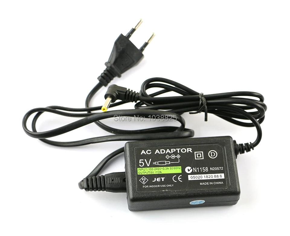 EU/US Plug 5V Home Wall Charger Power Supply AC Adapter for PlayStation Portable PSP 1000 2000 3000 Charging Cable Cord