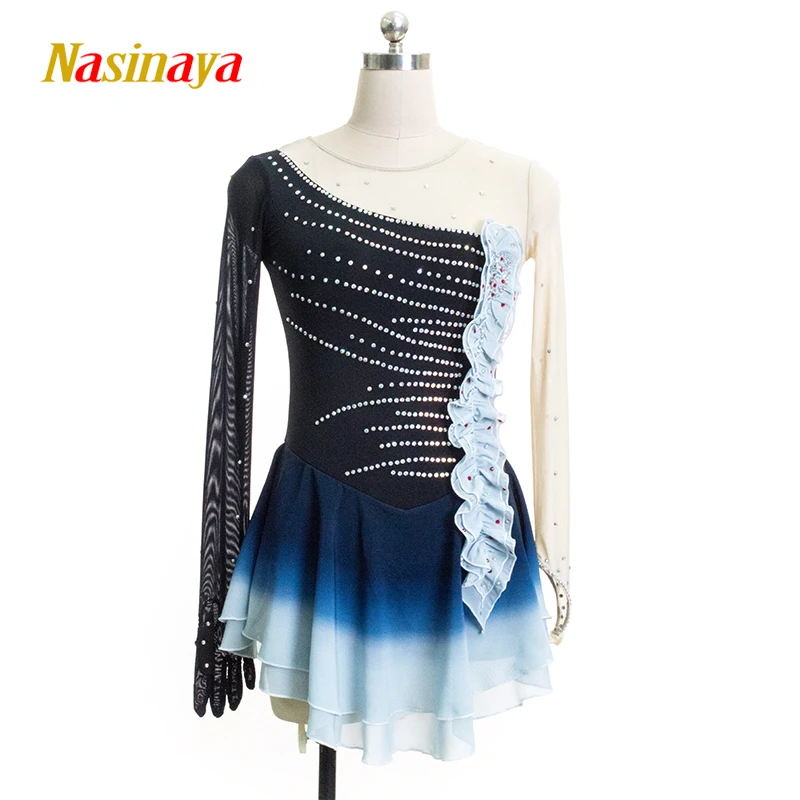 Figure Skating Costume Dress Customized Competition Training Women's Children's Rhythmic Gymnastics Dance Performance Dress