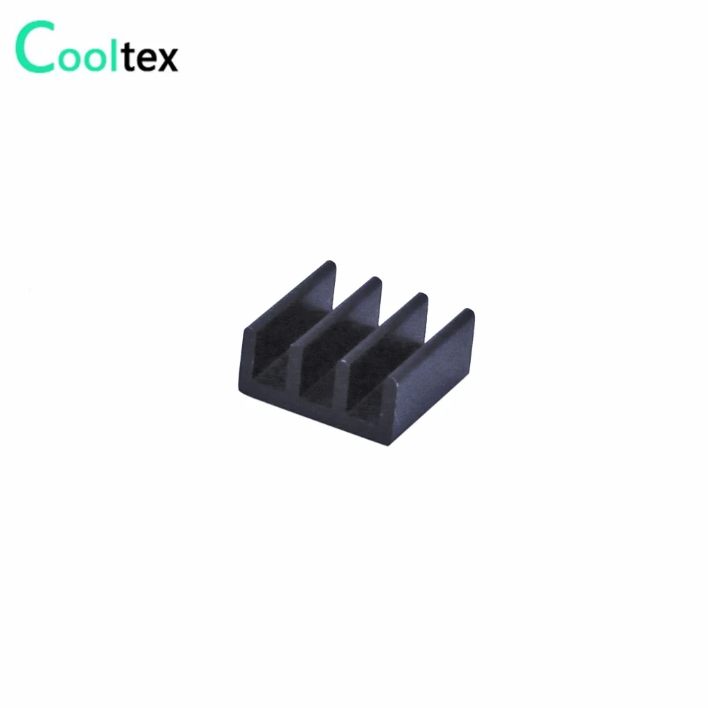 (1000pcs/lot) 11x11x5 mm Aluminum heatsink Extruded   radiator for Electronic IC chip RAM cooler cooling