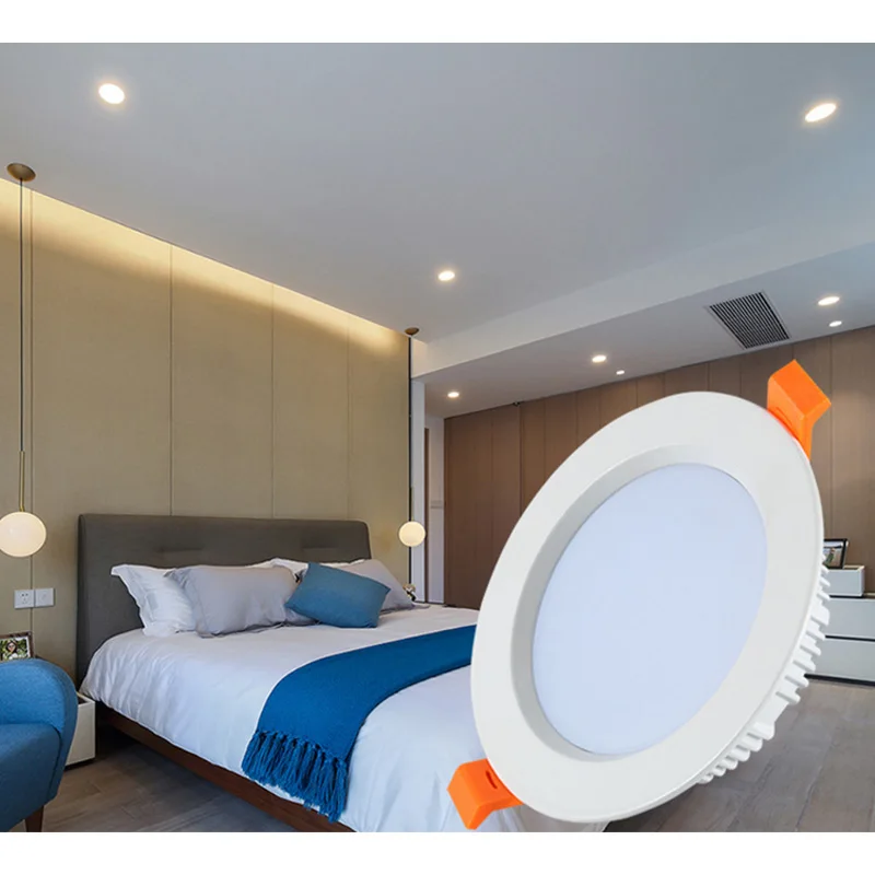 LED Downlight 3W 5W 7W 9W 12W 15W 18W Round Recessed Lamp 220V 230V 240V  Led Bulb Bedroom Kitchen Indoor LED Spot Lighting