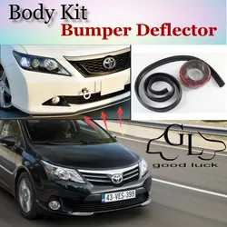 For TOYOTA Avensis Bumper Lip / Front Spoiler Scratch Proof Adhesive / TOPGEAR Body Kit / Strip Skirt