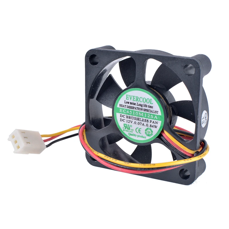 COOLING REVOLUTION EC4510M12SA 4510 45mm fan 4.5cm 45x45x10mm 12V 0.07A Computer CPU North and South Bridge Small Cooling Fan