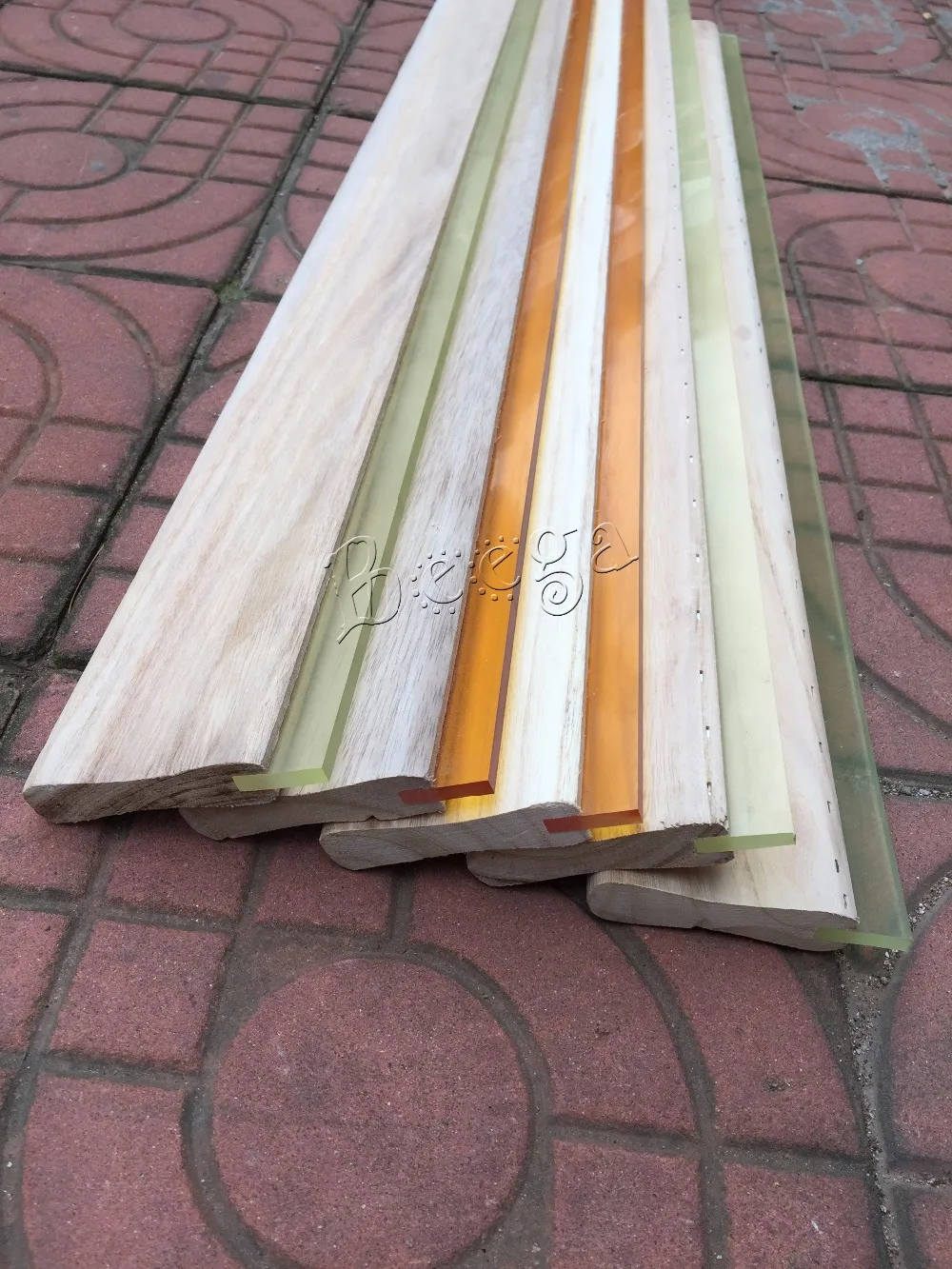 Silk Wooden Handle 75 Duro Oliness  One Piece 45cm/18\