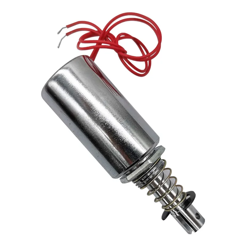 MQ8-Z12 DC 12V Electric Magnetic Pull Type Linear Motion Tubular Solenoid Electromagnet 1Kg Initial suction