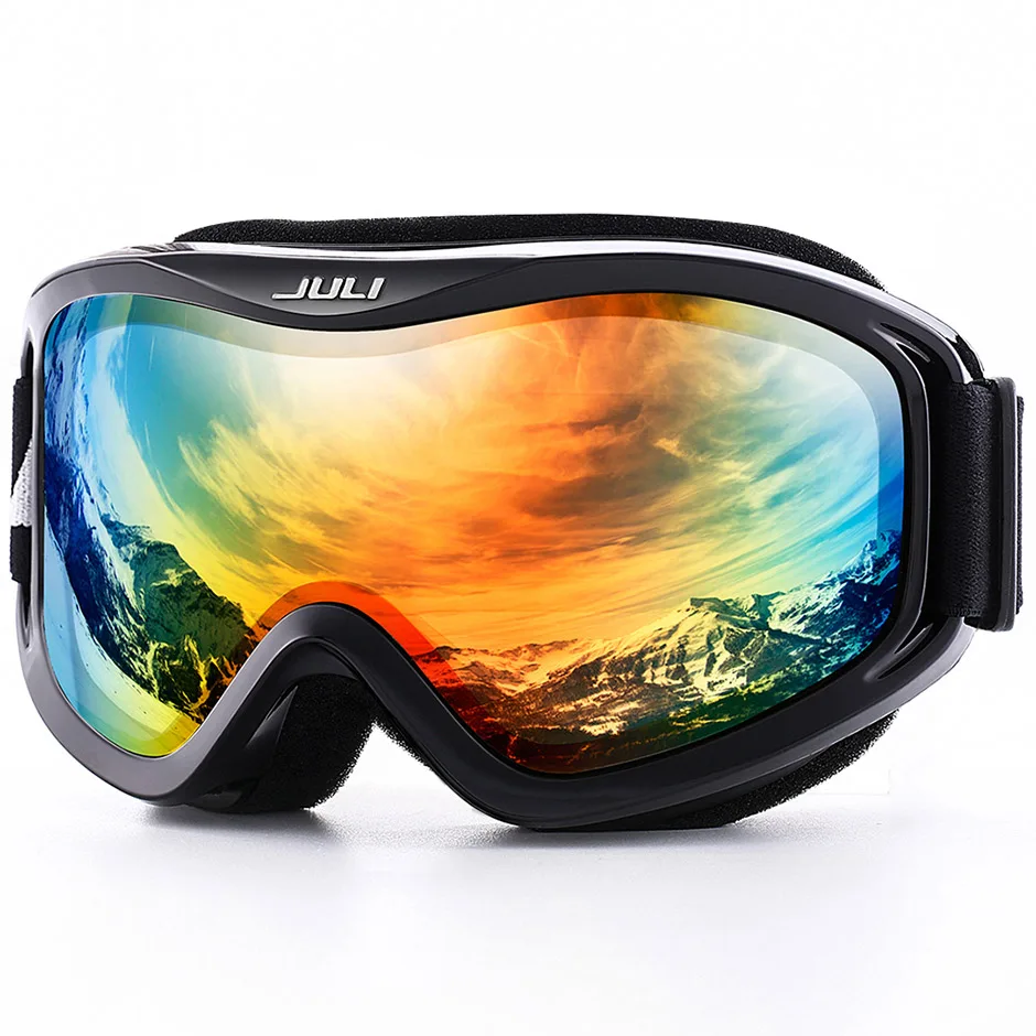 Snow Goggles,Winter Snow Sports Snowboard Over Glasses Goggles with Anti-fog UV Protection Double Lens for Men Women mask Goggle