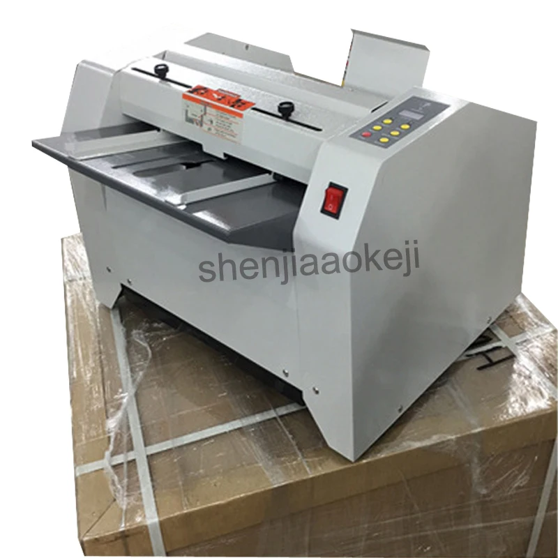 A3 automatic folding machine electric binding machine saddle stitching folding machine electric stapler 220V/110V1pc